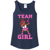 Team Girl Gender Reveal Party Team Pink Baby Announcement Ladies Essential Tank