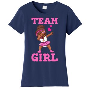 Team Girl Gender Reveal Party Team Pink Baby Announcement Women's T-Shirt