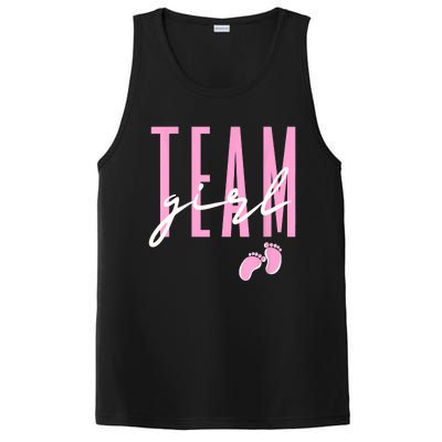 Team Girl Gender Reveal Baby Shower Pink Or Blue PosiCharge Competitor Tank