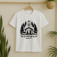 The Greatest Gift Of All Matthew 1:21 Christmas T-Shirt