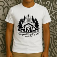 The Greatest Gift Of All Matthew 1:21 Christmas T-Shirt