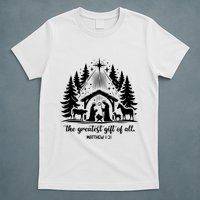 The Greatest Gift Of All Matthew 1:21 Christmas T-Shirt