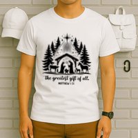 The Greatest Gift Of All Matthew 1:21 Christmas T-Shirt