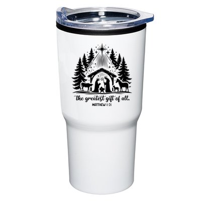 The Greatest Gift Of All Matthew 1:21 Christmas Tumbler