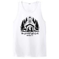 The Greatest Gift Of All Matthew 1:21 Christmas PosiCharge Competitor Tank