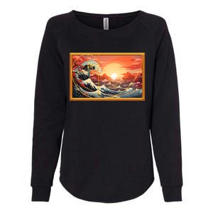 The Great Golden Ratio Wave Womens California Wash Sweatshirt