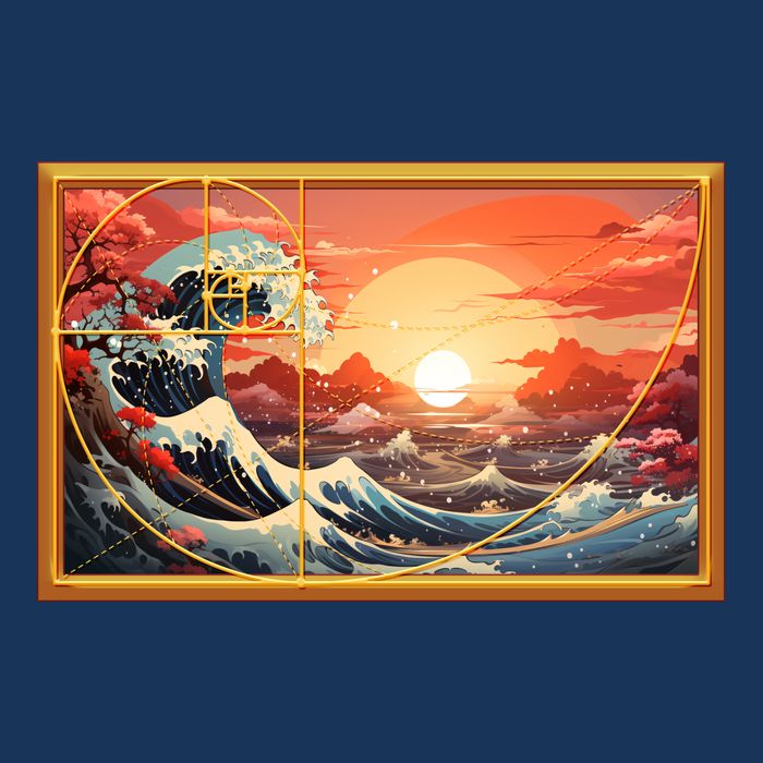 The Great Golden Ratio Wave Cooling Performance Crew T-Shirt