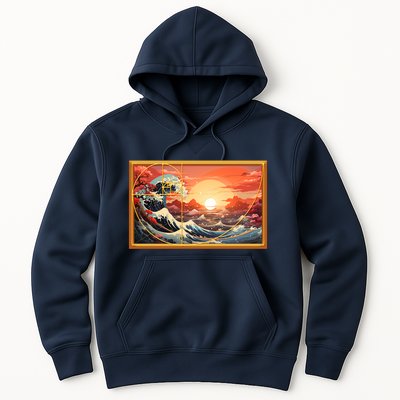 The Great Golden Ratio Wave Hoodie