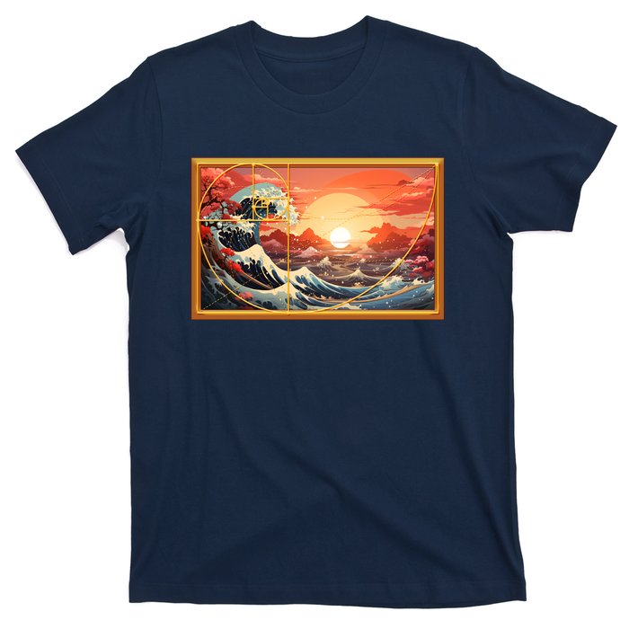 The Great Golden Ratio Wave T-Shirt