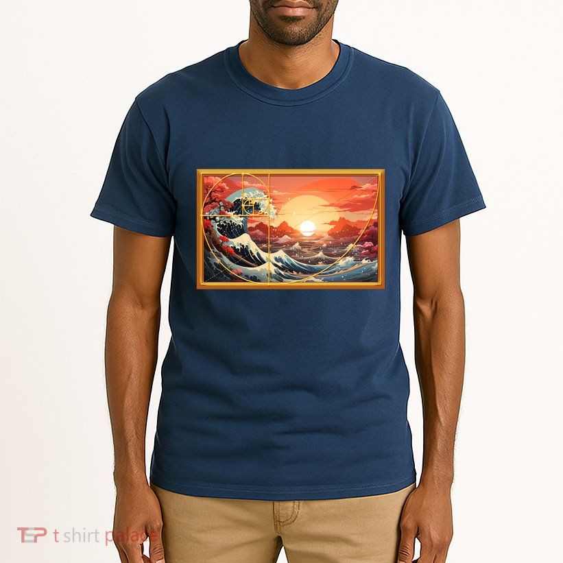 The Great Golden Ratio Wave Tall T-Shirt