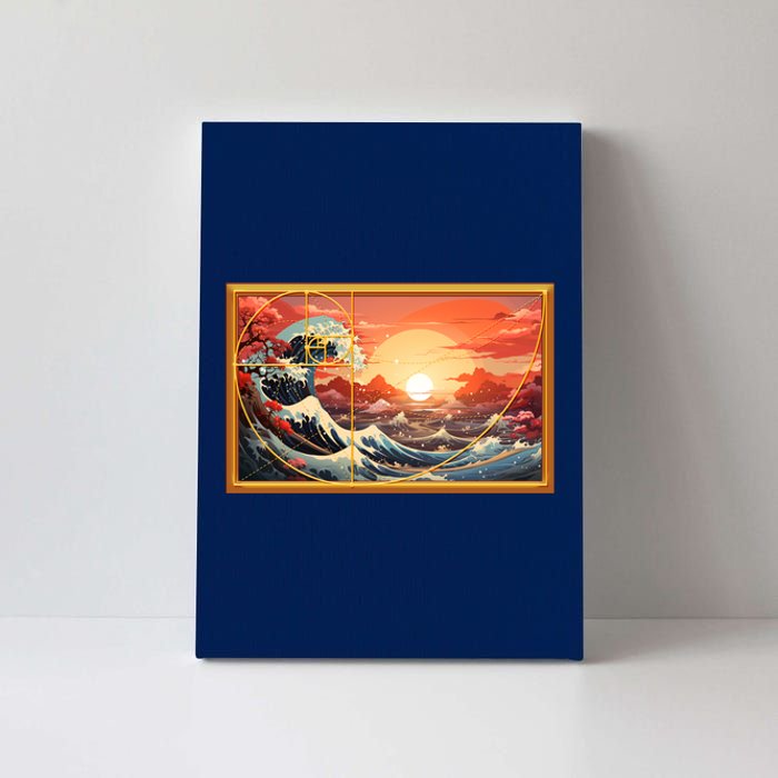 The Great Golden Ratio Wave Canvas