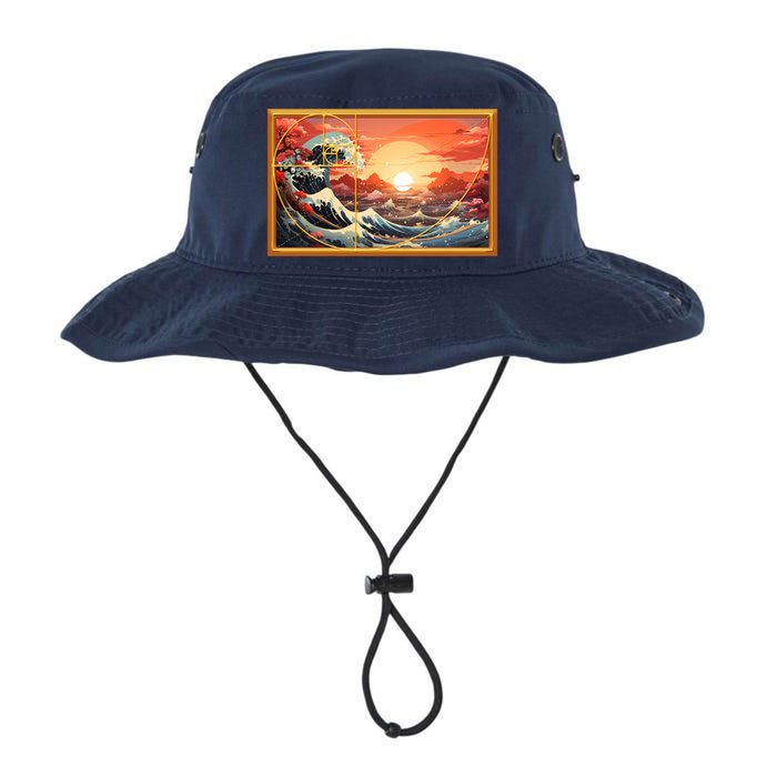 The Great Golden Ratio Wave Legacy Cool Fit Booney Bucket Hat