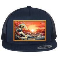 The Great Golden Ratio Wave Flat Bill Trucker Hat