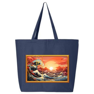 The Great Golden Ratio Wave 25L Jumbo Tote