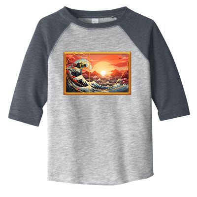 The Great Golden Ratio Wave Toddler Fine Jersey T-Shirt
