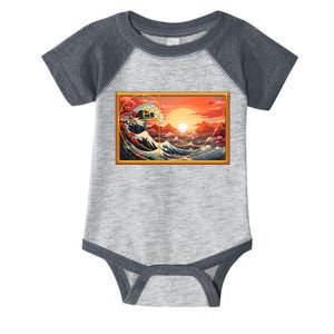 The Great Golden Ratio Wave Infant Baby Jersey Bodysuit