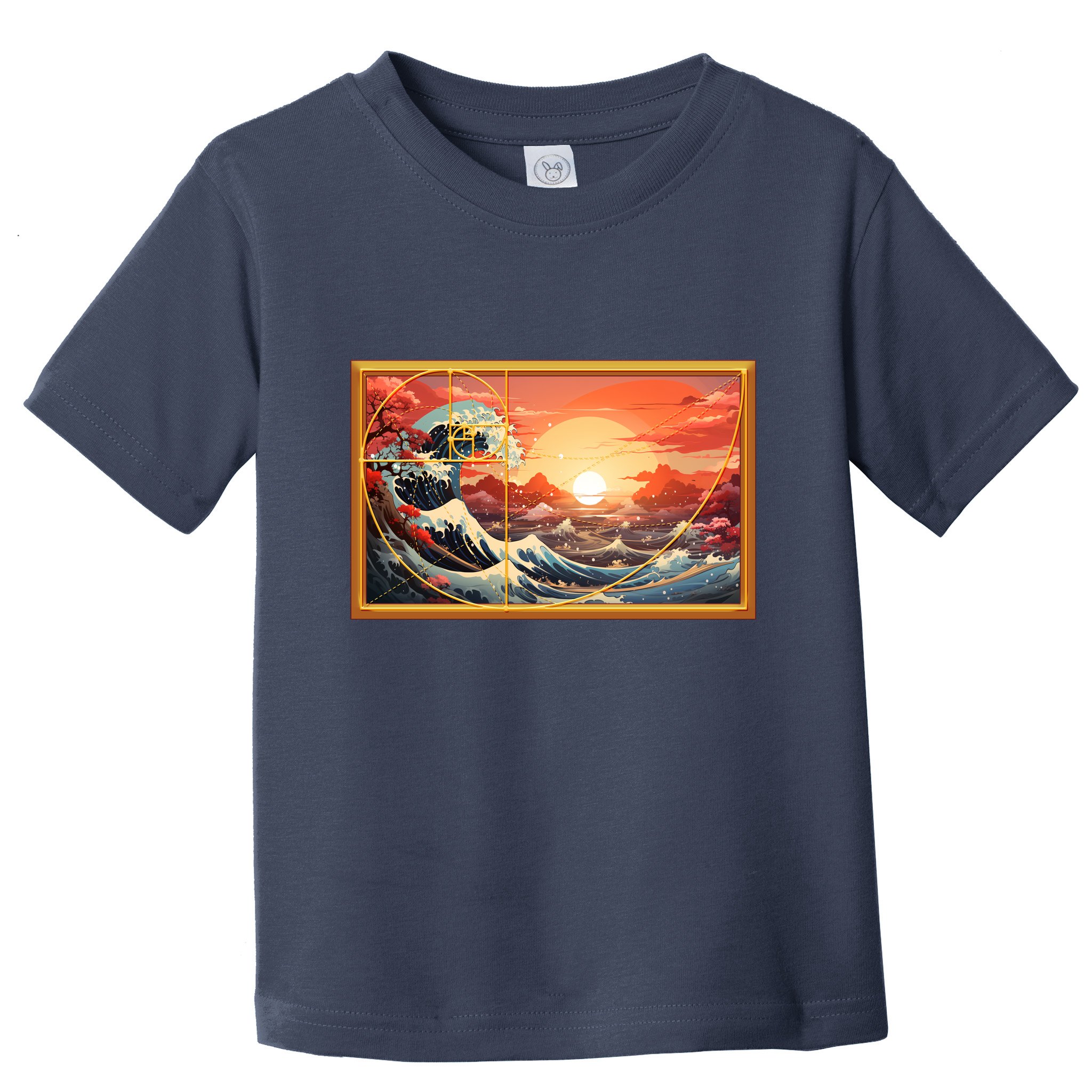 The Great Golden Ratio Wave Toddler T-Shirt
