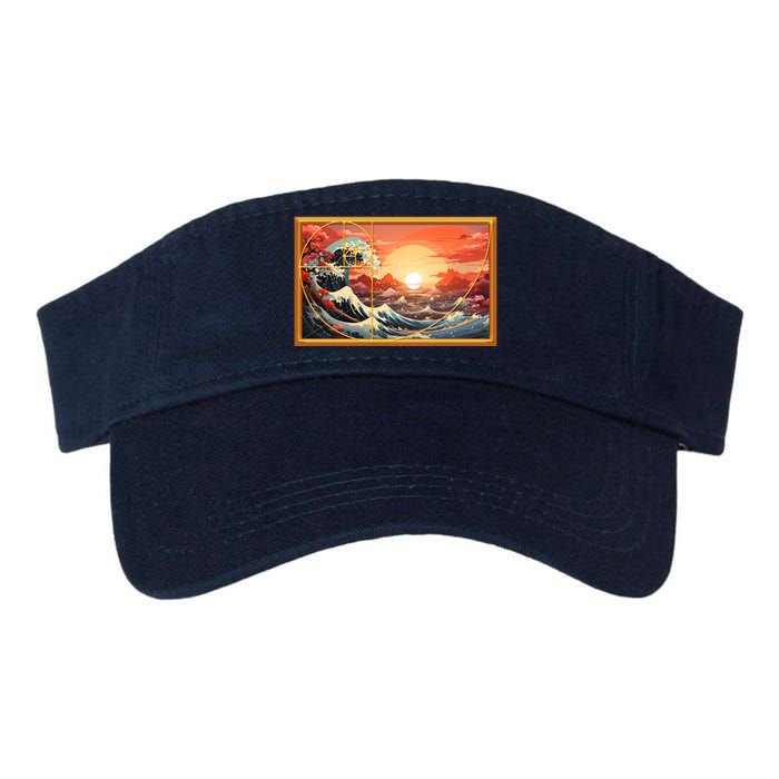 The Great Golden Ratio Wave Valucap Bio-Washed Visor