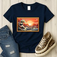 The Great Golden Ratio Wave Womens T-Shirt