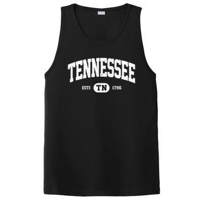 Tennessee Great Gift Retro Vintage Tennessee Gift Funny Gift Tn PosiCharge Competitor Tank