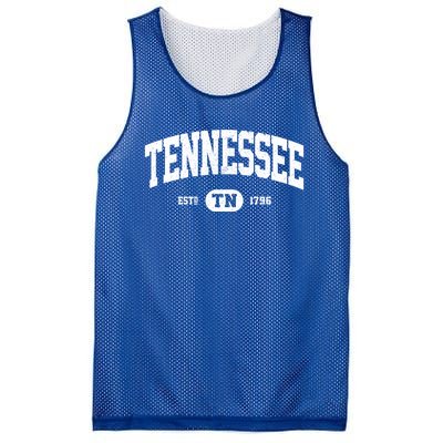 Tennessee Great Gift Retro Vintage Tennessee Gift Funny Gift Tn Mesh Reversible Basketball Jersey Tank