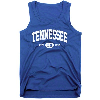 Tennessee Great Gift Retro Vintage Tennessee Gift Funny Gift Tn Tank Top