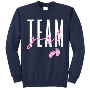 Team Girl Gender Reveal Baby Shower Pink Or Blue Sweatshirt