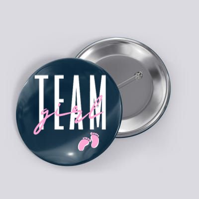 Team Girl Gender Reveal Baby Shower Pink Or Blue Button