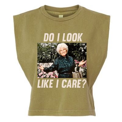 The Golden Girl Sophia Do I Look Like I Care Garment-Dyed Women's Muscle Tee