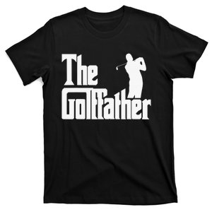 The Golffather Golf Father Funny Golfing Fathers Day T-Shirt