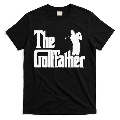 The Golffather Golf Father Funny Golfing Fathers Day T-Shirt