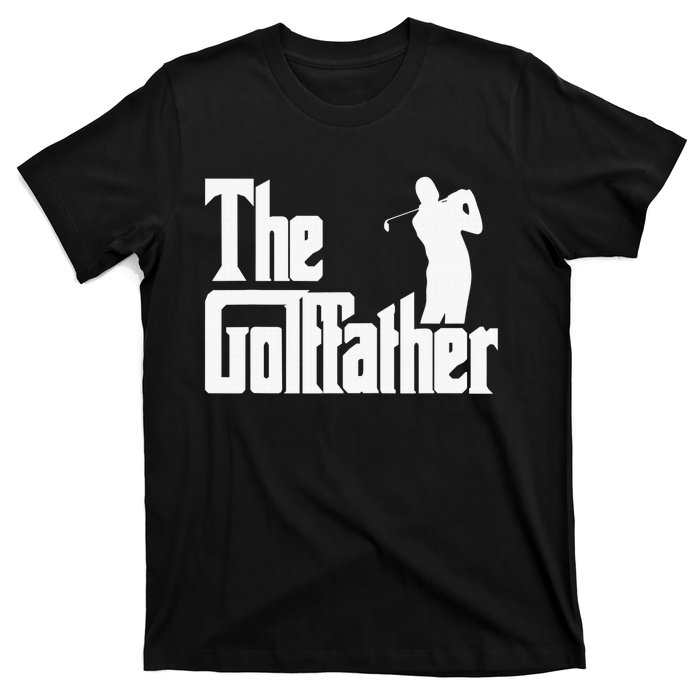 The Golffather Golf Father Funny Golfing Fathers Day T-Shirt