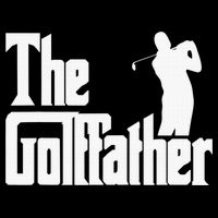The Golffather Golf Father Funny Golfing Fathers Day Bucket Hat