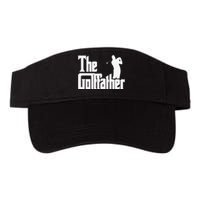 The Golffather Golf Father Funny Golfing Fathers Day Valucap Bio-Washed Visor