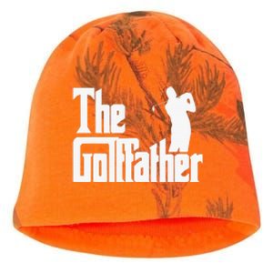 The Golffather Golf Father Funny Golfing Fathers Day Kati - Camo Knit Beanie