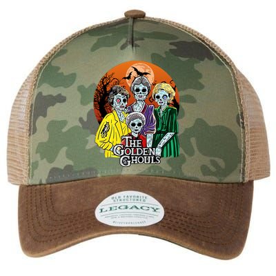 The Golden Ghouls Halloween Zombie Funny Halloween Legacy Tie Dye Trucker Hat