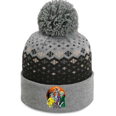 The Golden Ghouls Halloween Zombie Funny Halloween The Baniff Cuffed Pom Beanie