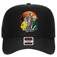 The Golden Ghouls Halloween Zombie Funny Halloween High Crown Mesh Back Trucker Hat