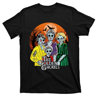 The Golden Ghouls Halloween Zombie Funny Halloween T-Shirt