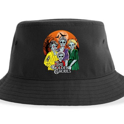 The Golden Ghouls Halloween Zombie Funny Halloween Sustainable Bucket Hat