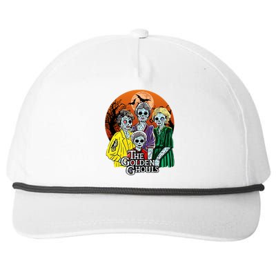 The Golden Ghouls Halloween Zombie Funny Halloween Snapback Five-Panel Rope Hat