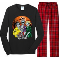 The Golden Ghouls Halloween Zombie Funny Halloween Long Sleeve Pajama Set