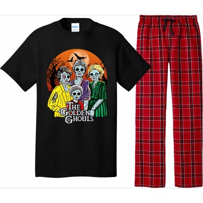 The Golden Ghouls Halloween Zombie Funny Halloween Pajama Set