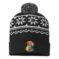 The Golden Ghouls Halloween Zombie Funny Halloween USA-Made Snowflake Beanie