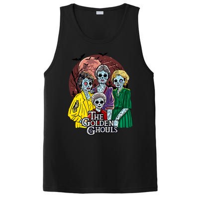 The Golden Ghouls Halloween Zombie Funny Halloween PosiCharge Competitor Tank