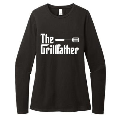 The Grillfather Grill Grilling Gift Great Gift Womens CVC Long Sleeve Shirt