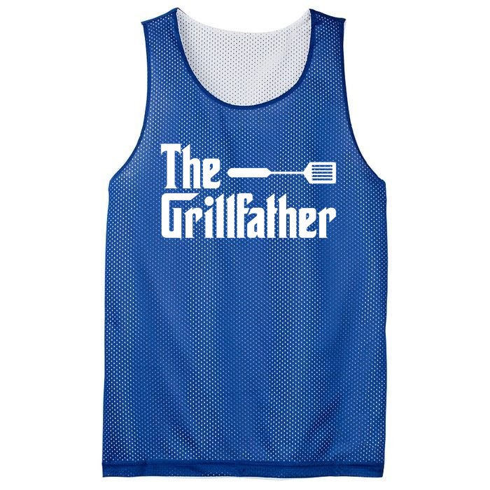 The Grillfather Grill Grilling Gift Great Gift Mesh Reversible Basketball Jersey Tank