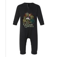 The Golden Ghouls Halloween Zombie Funny Halloween Infant Fleece One Piece