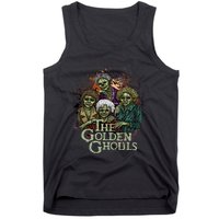 The Golden Ghouls Halloween Zombie Funny Halloween Tank Top