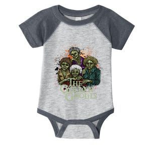 The Golden Ghouls Halloween Zombie Funny Halloween Infant Baby Jersey Bodysuit